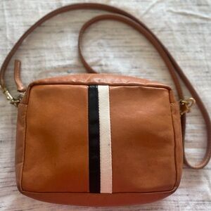 Clare V. Midi Sac Natural Rustique w/ Stripes